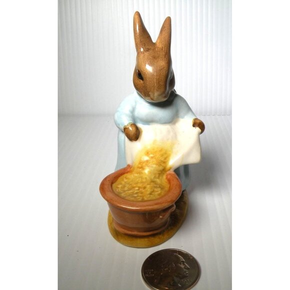 Beatrix Potters *Rare Vintage "Cecily Parsley" Figurine By Beswick England 1965 - Picture 2 of 6